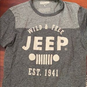 lucky brand jeep tshirt